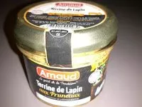 Mängden socker i Terrine Lapin 90g