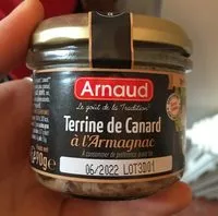 Mängden socker i Terrine de canard à l'Armagnac