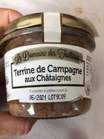 Mängden socker i Terrine de campagne aux chataignes