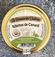 Mängden socker i Rillettes de canard