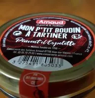 Mängden socker i Boudin a tartiner au moment d espelette