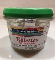 Mängden socker i Rillettes Pur Porc