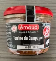 Mängden socker i Terrine de campagne