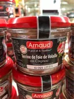 Mängden socker i Arnaud Terrine Foie Vol LR180G