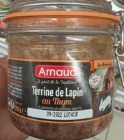 Mängden socker i Terrine De Lapin Au Serpolet, Le Pot De 280g