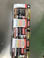 Mängden socker i Pack 3X180G Terrine Pate Campagne Arnaud. g. t.