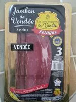 Mängden socker i Petitgas 3 Tranches Epaisses Jambon Vendeenne 270G