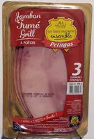Mängden socker i Jambon fume grill 3tranches a cuire s/skin 300g petitgas