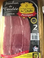 Mängden socker i Mbon de Vendee a poeler PETITGAS, 2 tranches