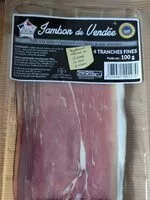 Mängden socker i Jambon de Vendée