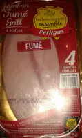 Mängden socker i Petitgas Jambon Fumé Grillé Tranche x 4