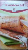 Mängden socker i 10 Jambons Gril