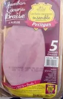Mängden socker i Mbon coeur de braise Petitgas 5 tranches epaisses