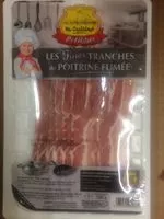 Mängden socker i Poitrine fumée tranches fines PETITGAS