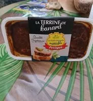 Mängden socker i La TERRINE de Canard