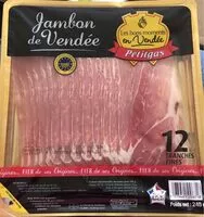 Mängden socker i Jambon de Vendée