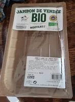 Mängden socker i Jambon de Vendée BIO