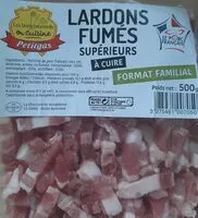 Mängden socker i Lardons Fumés