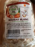 Mängden socker i nougat blanc
