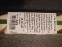 Mängden socker i Calissons