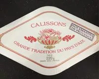 Mängden socker i Calissons