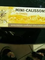 Mängden socker i Mini-Calissons au Genepy
