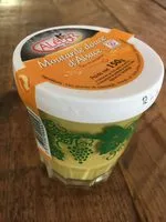Mängden socker i Moutarde douce d'Alsace