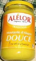 Mängden socker i Moutarde d'Alsace Douce