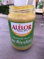 Mängden socker i Moutarde au Riesling