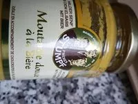 Mängden socker i Moutarde douce à la bière