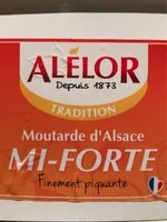 Mängden socker i Moutarde d'Alsace