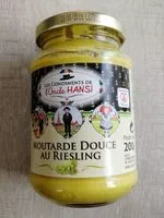 Mängden socker i Moutarde Douce Au Riesling