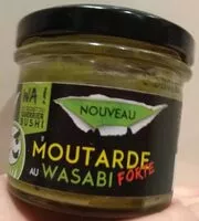 Mängden socker i Moutarde au wasabi forte