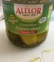 Mängden socker i Cornichons aigres-doux en lamelles