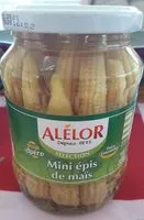 Mängden socker i Mini épis de maïs