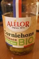 Mängden socker i Cornichons d'Alsace aigres-doux