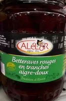 Mängden socker i Betteraves rouges en tranches aigre-doux