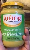 Mängden socker i Moutarde douce au Riesling