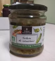 Mängden socker i Tartare de Cornichons Bio