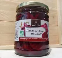 Mängden socker i Betteraves rouges tranchées 37cl