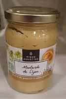 Mängden socker i Moutarde de Dijon