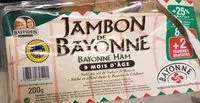 Mängden socker i Jambon de Bayonne