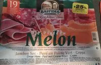 Mängden socker i Le plateau du melon