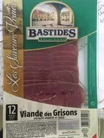 Mängden socker i Bastides Grisons Meat Speciality (beef) 12 Slices