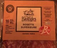 Mängden socker i Rosette Supérieure