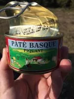 Mängden socker i Pâté de foie Basque Piquant