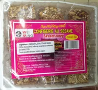 Mängden socker i Confiserie au sésame