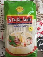 Mängden socker i Nouilles de riz