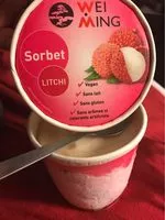 Mängden socker i Sorbet litchi