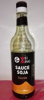 Mängden socker i Sauce soja sucrée